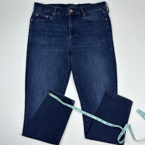 Mother Denim Women’s The Super Looker After Party Designer Jeans W29-30/L26.25 - Picture 14 of 15